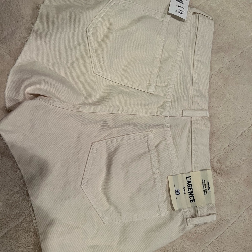 L'AGENCE Women's Off-White Jeans